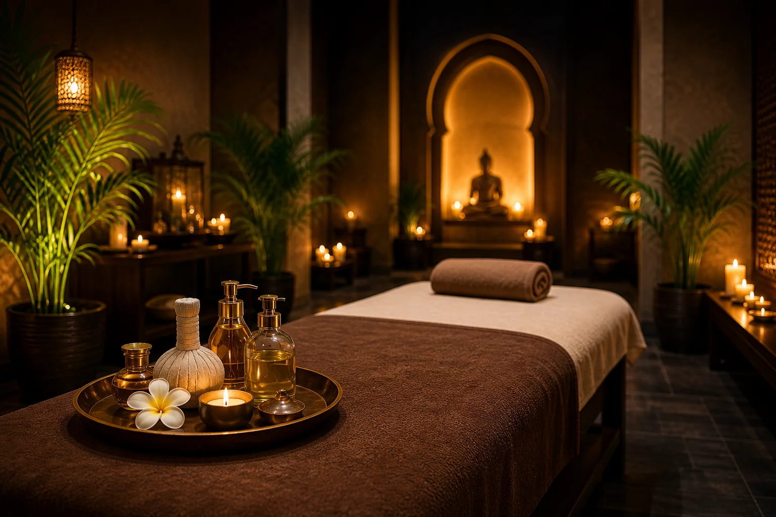 Luxury spa at Danat Al Ain Resort