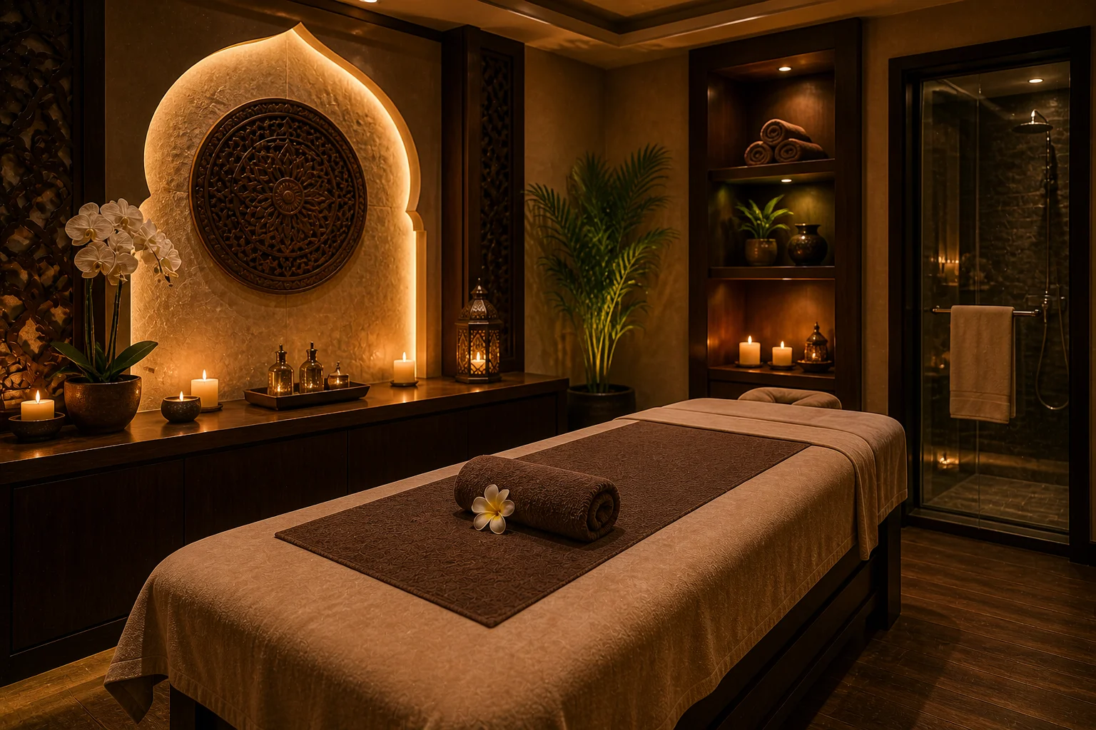 Luxury treatment room